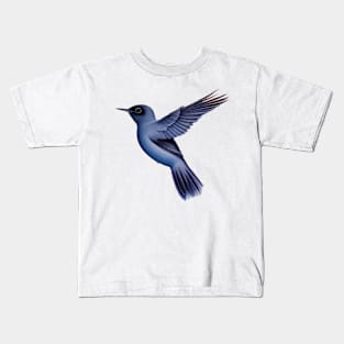Wings in Motion - Flying Bird Kids T-Shirt